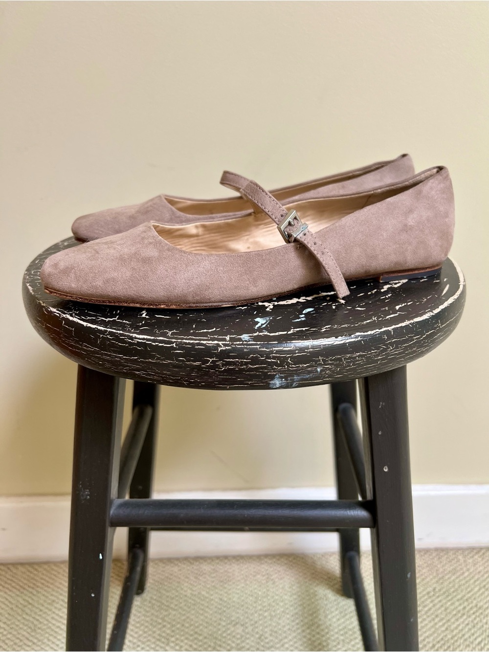 H&M Mary Jane Square Toe Flats